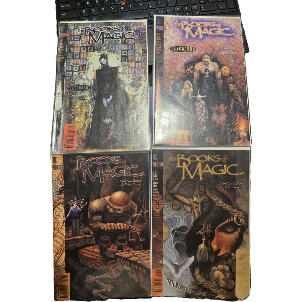 The Books of Magic Annual DC Vertigo 1994-97 39 Comics Rieber Snejbjerg Bundle